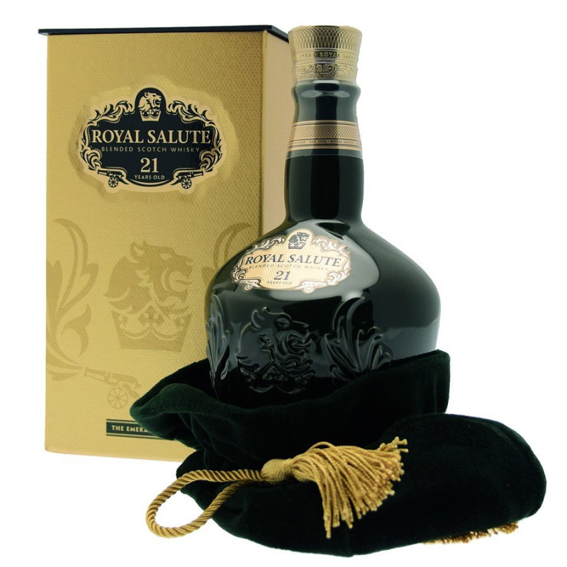 Chivas Regal Royal Salute 21 Anni Blended Scotch Whisky 75cl Emerald