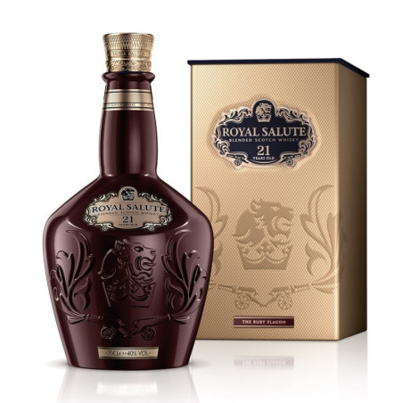 Chivas Regal Royal Salute 21 Anni Blended Scotch Whisky 75cl Ruby