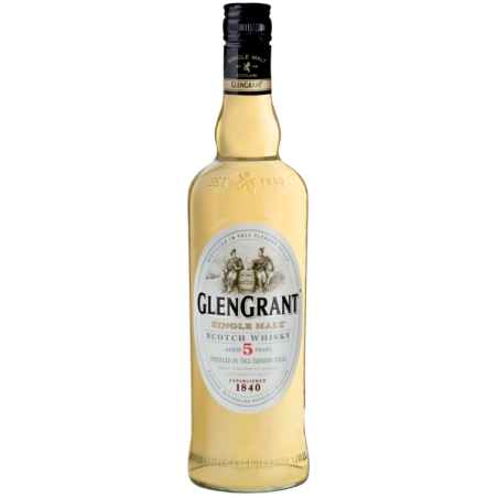 Glen Grant Single Malt Scotch Whisky  5 YO 70 cl