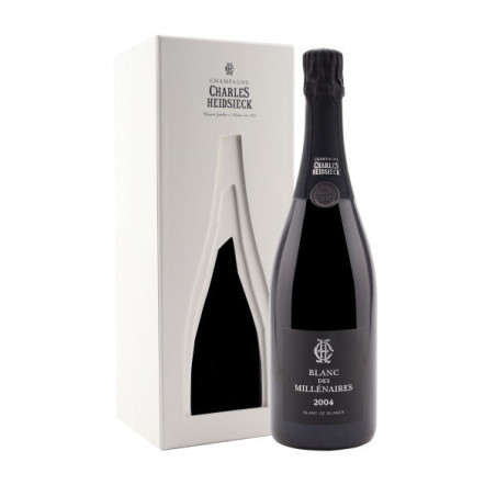 Champagne Charles Heidsieck Blanc de Millénaires 2004 coffret