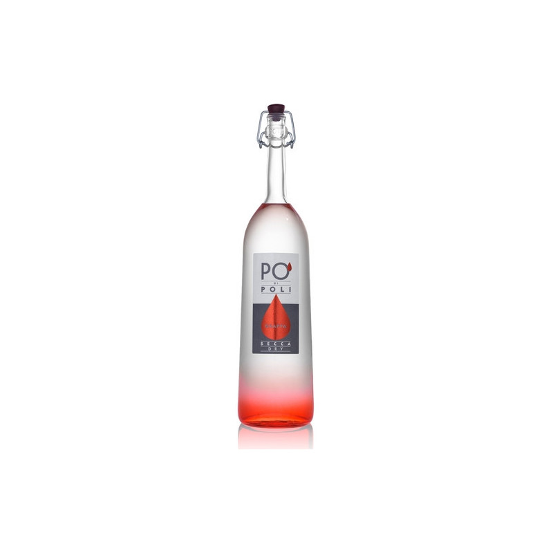 Grappa Poli Secca Dry Merlot 70 cl