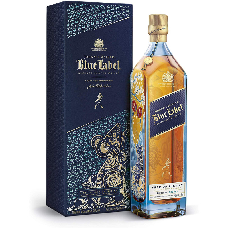 Johnnie Walker Blue Label year Of The Rat 70 cl
