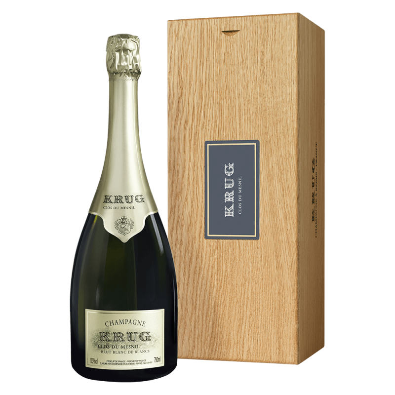 Champagne Krug Clos Du Mesnil 2004 cassa legno