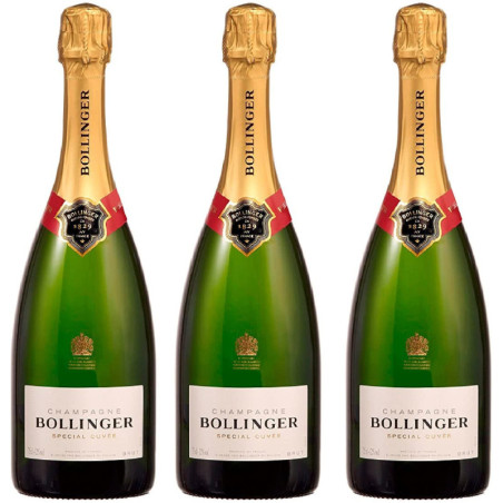 Champagne Bollinger Special cuvée 3 bottiglie