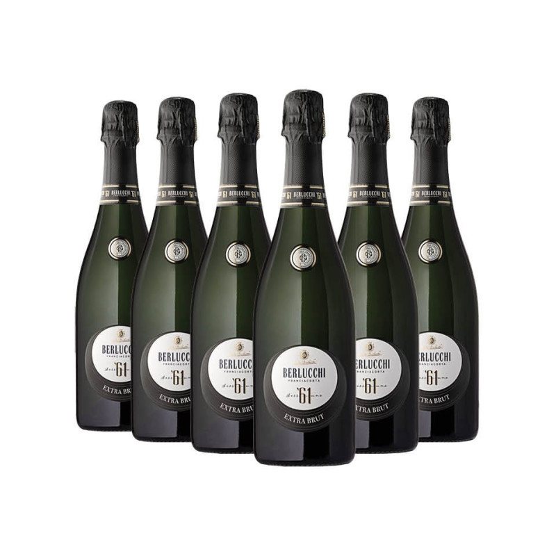Berlucchi 61 Extra Brut Franciacorta 6 bottiglie