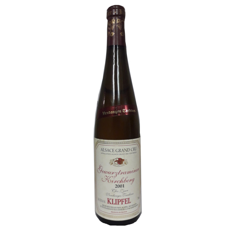 Gewurztraminer Vendanges Tardives 2001