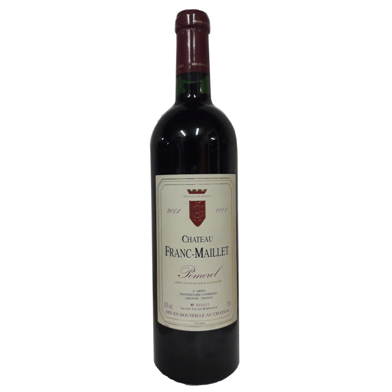Bordeaux Chateau Franc - Maillet Rosso 2001