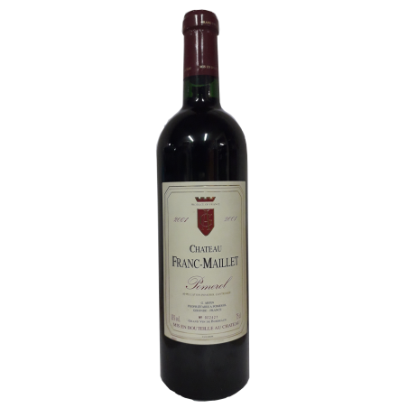 Bordeaux Chateau Franc - Maillet Rosso 2001