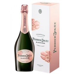 Champagne Perrier Jouet Blason Rose Astucciato