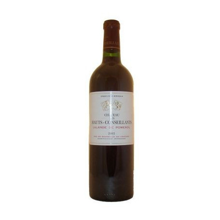 Chateau Les Hauts Conseillants Rosso 2003