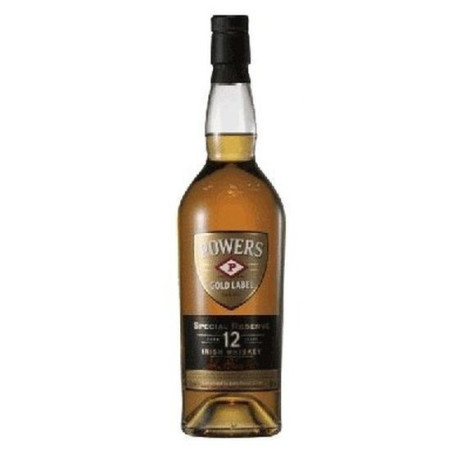 Irish Whiskey Powers Gold Label 12 Years Old