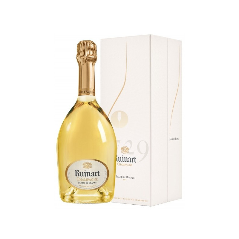Champagne Ruinart blanc de blancs Astucciato Cadeaux