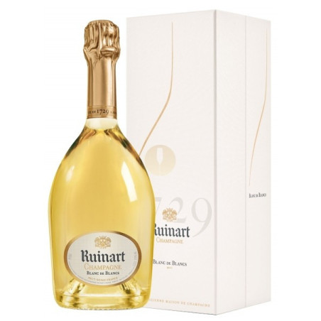 Champagne Ruinart blanc de blancs Astucciato Cadeaux