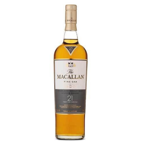 Macallan Fine 21 Years Old  Single Malt Whisky